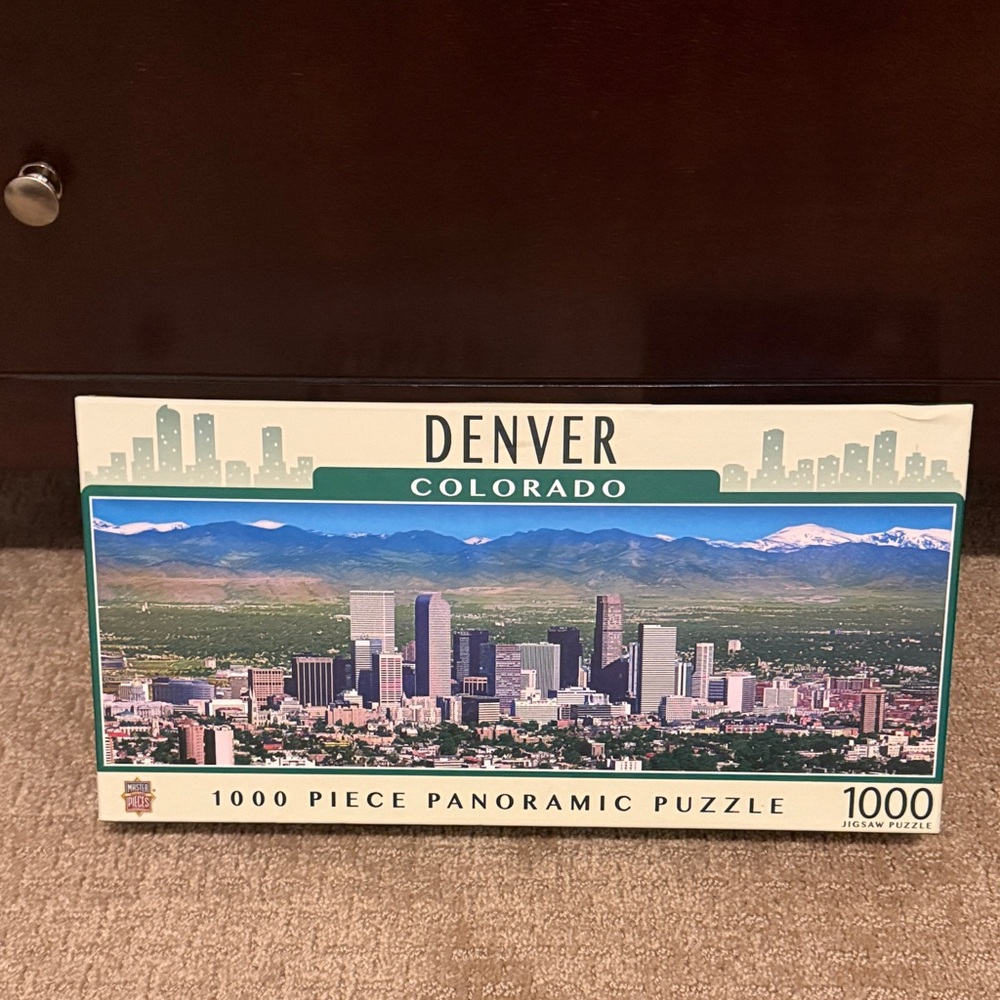 Denver Colorado 1000 Piece Panoramic Puzzle